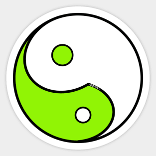 Yin Yang #23 Sticker